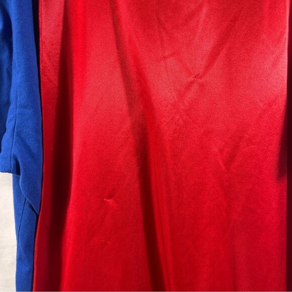Men's DC Comics Blue Superman Cape T-Shirt w/Red Cape 0639 - Picture 6 of 8